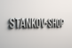 3д мокъп на името STANKOV-SHOP