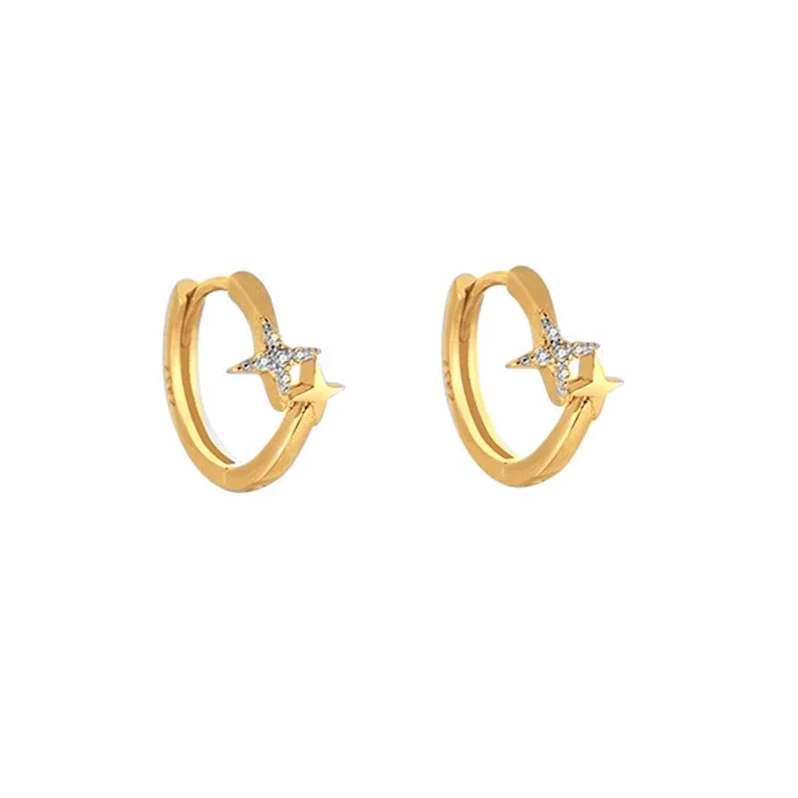 STAR HUGGIE HOOPS 1,1CM